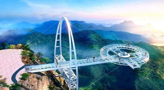 致敬中国十大奇迹工程:石林峡玻璃栈道，你值得游玩！